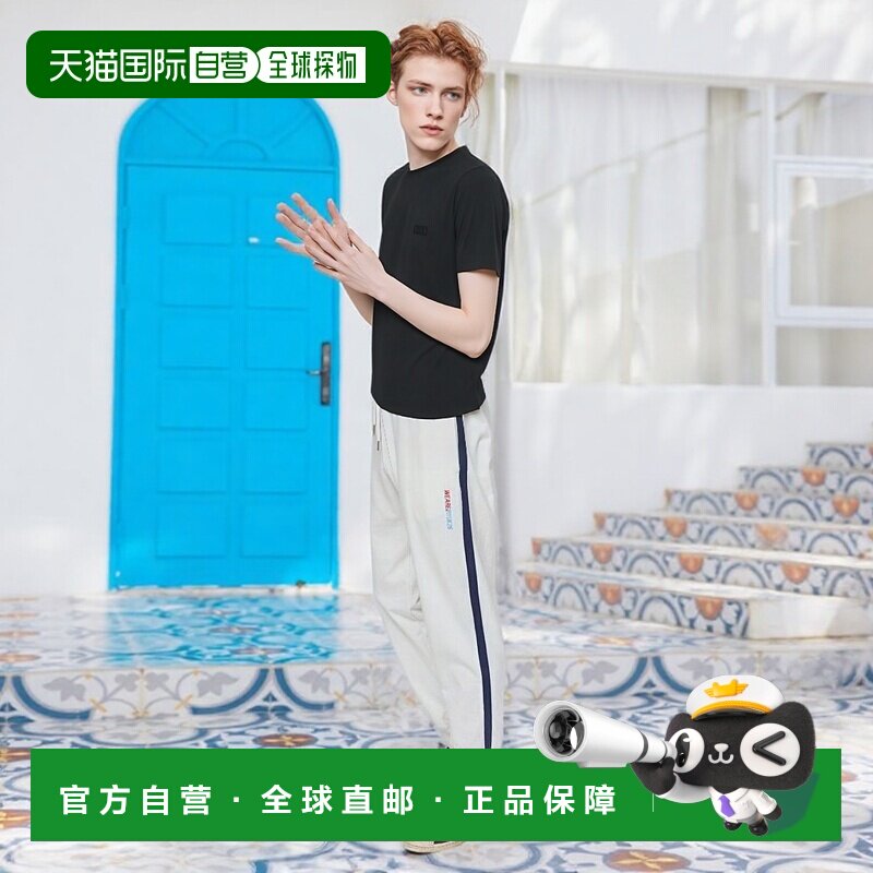 香港直邮DIOR 男士T恤 413J650A0862C989 CO 黑色 短袖T恤