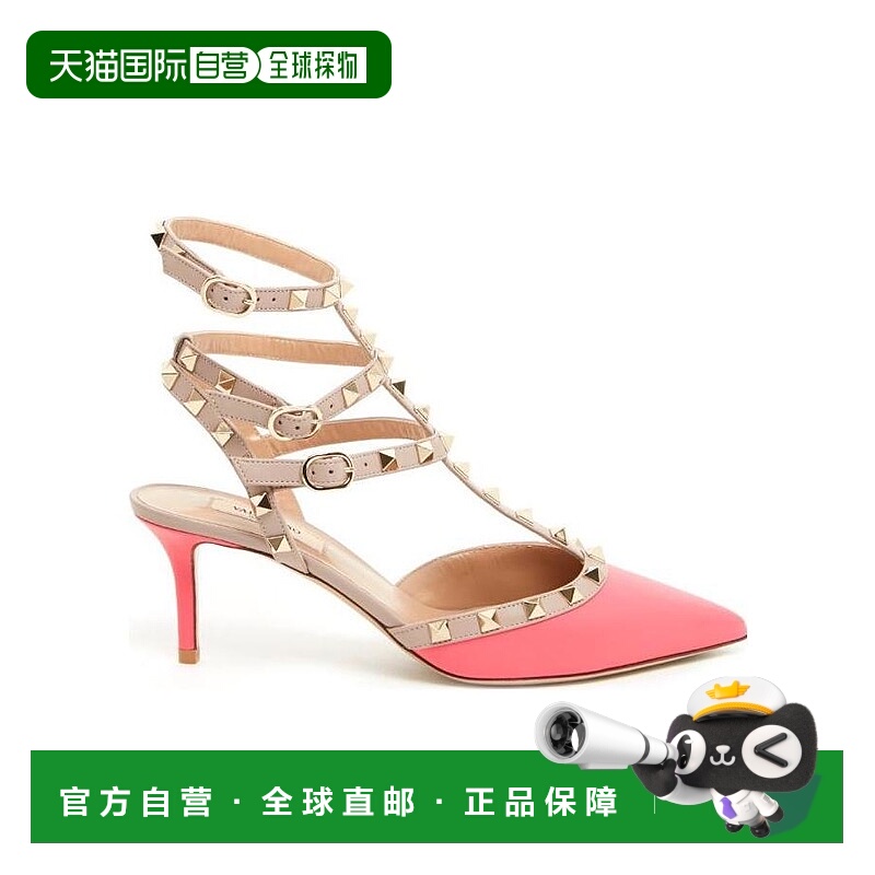 香港直邮VALENTINO 23FW 'Rockstud'高跟鞋 Women华伦天奴牛皮