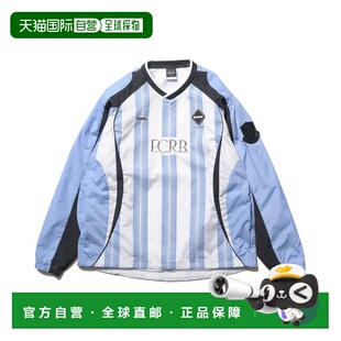 日本直邮F.C.Real Bristol 男女同款 多彩条纹流线设计轻量防风防