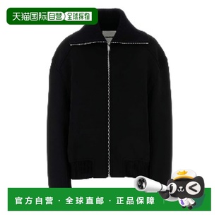 1h可退 香港直邮潮奢Jil Sander吉尔桑达女士拉链飞行员夹克保暖