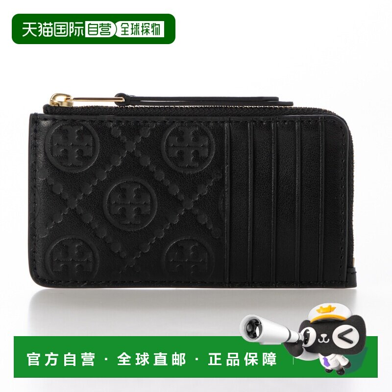 日本直邮TORY BURCH 158698-001 Tory Burch 卡包（海军蓝）
