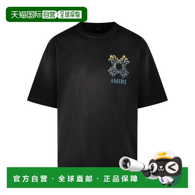 欧洲直邮amiri 男士 上装T恤短袖