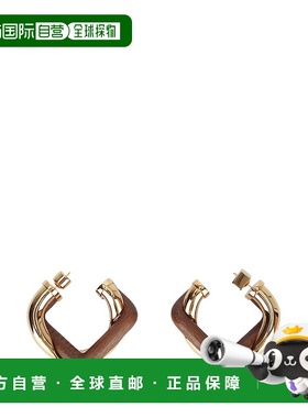 1h可退 香港直邮潮奢 Jacquemus 女士 LES BOUCLES DOPPIO 耳环 J