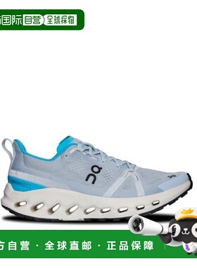 自营欧洲直邮ON昂跑 CLOUDSURFER TRAIL女士北极白/象牙白网布缓