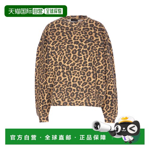 1h可退 香港直邮Anine Bing 女士卫衣 A0811155MTL59LEOPARD AW20