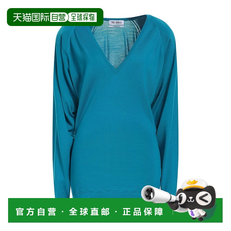 1h可退 香港直邮The Attico 女士 毛衣 green绿色 舒适时尚