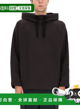 1h可退 香港直邮Lemaire 男士 長袖抽繩連帽衫 TO1453LJ1047卫衣