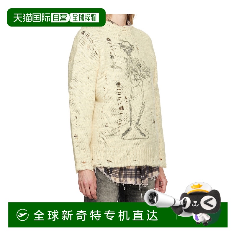 1h可退 香港直邮R13 女士针织毛衣 R13WY089Y142B AW2024 花色 做