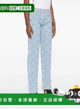 香港直邮KENZO 女士牛仔裤 FF52DP2166J4DB-0 SS2025 浅蓝色 Kenz