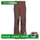 香港直邮a 舒适时尚 cold 男士 1h可退 brown棕色 wall 休闲长裤