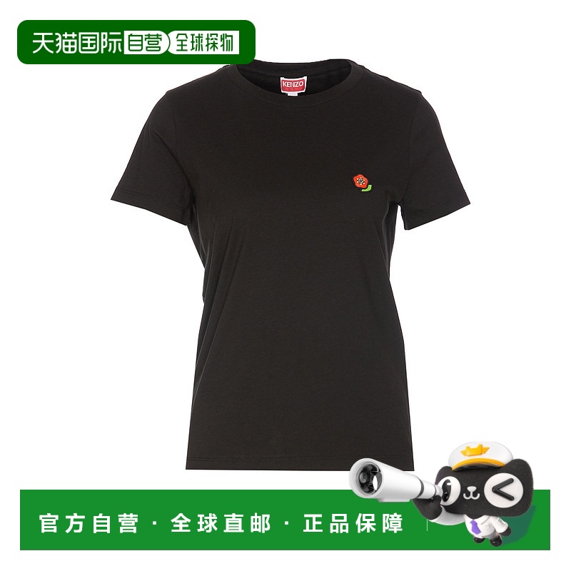 1h可退 香港直邮KENZO 女士T恤 FF52TS1674SO99J SS2025 黑色