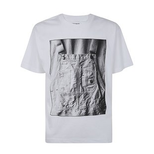 男士 白色 T恤 AW2024 短袖 I03396202XX CARHARTT