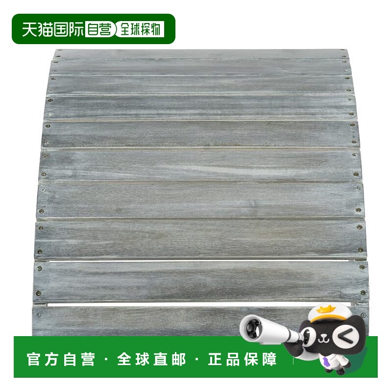 自营 safavieh莫帕尼脚凳-灰 美国奥莱直发户外