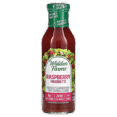 香港直发Walden Farms覆盆子油醋汁食物蘸料口感纯正355ml