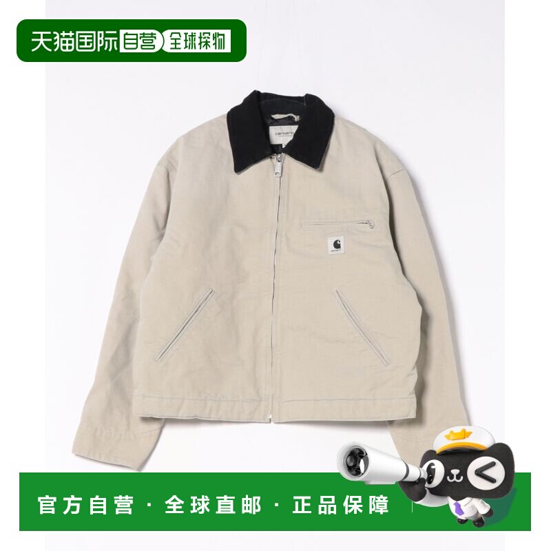 1h可退 日本直邮Carhartt WIP 女装 宽松版型 连帽外套 胸前拉链