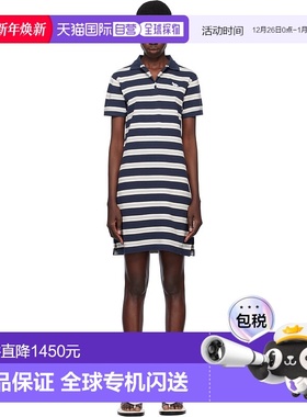 1h可退 香港直邮潮奢 MAISON KITSUNE 女士 海军蓝 Baby Fox Patc