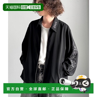 1h可退 日本直邮Classical Origin男装 刺绣设计短款拉链夹克 宽