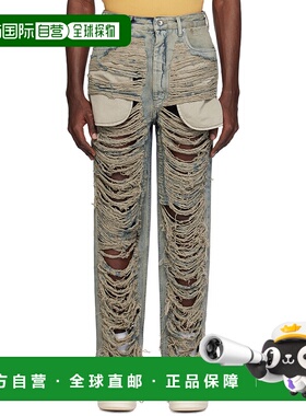 香港直邮Rick Owens Drkshdw Geth 五口袋牛仔裤 DU01D1351DKYSH