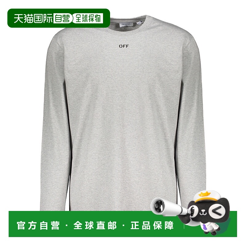 1h可退 香港直邮OFF-WHITE 男士T恤 44MAB086G5J00D0810 AW2024
