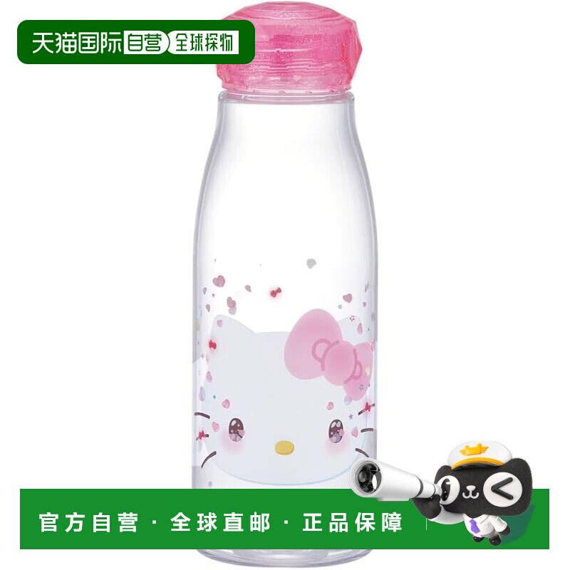 【日本直邮】Skater斯凯达 带过滤网水壶500ml Kitty猫50 PTY5D-A