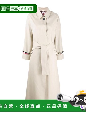 香港直邮Thom Browne 束腰带翻领风衣 FOC597A06111