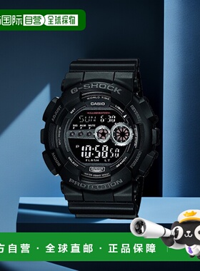 【日本直邮】Casio卡西欧电子手表腕表黑色简约百搭G-Shock GD100