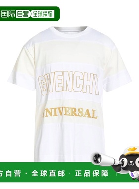 1h可退 香港直邮Givenchy 纪梵希 男士 T恤 white白色 舒适时尚