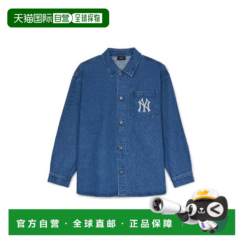 韩国直邮MLB M MLB 长袖 T 恤 GQC 3ADRB0144-50INS Basic Cooper