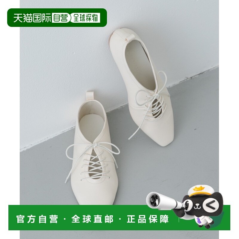1h可退 日本直邮SENSE OF PLACE 女装 仿皮系带平底鞋 舒适抗菌设,女鞋,浅口单鞋,淘宝优惠券,粉丝福利购,淘宝优惠卷