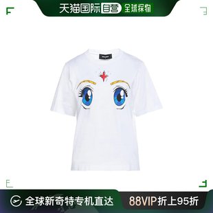 Oversize T恤 二次方 女士 Dsquared2 shirt 香港直邮潮奢