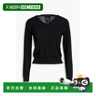 香港直邮NILI LOTAN 女士 Janah 羊毛毛衣 81208Y344BLACK