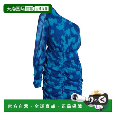 1h可退 香港直邮潮奢 Topshop 女士 短款连衣裙 blue蓝色 舒适时