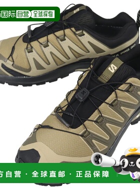 日本直邮Salomon 越野跑鞋 XA PRO 3D V9 GTX 干硬/黑色/橄榄夜 4