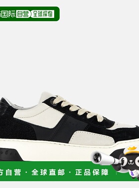 自营欧洲直邮Hogan Chamallow黑色/白色运动鞋