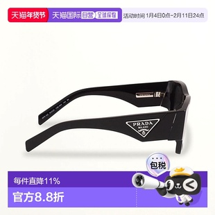 香港直邮Prada墨镜普拉达太阳镜时尚感三角标带镜盒10ZSF