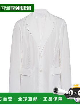 香港直邮PRADA 男士夹克 UGI2731XV2SOOOF0009 SS2024 白色男装