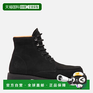 自营timberland男士 Redwood Falls 防水莫卡辛鞋头靴 - 黑色磨砂