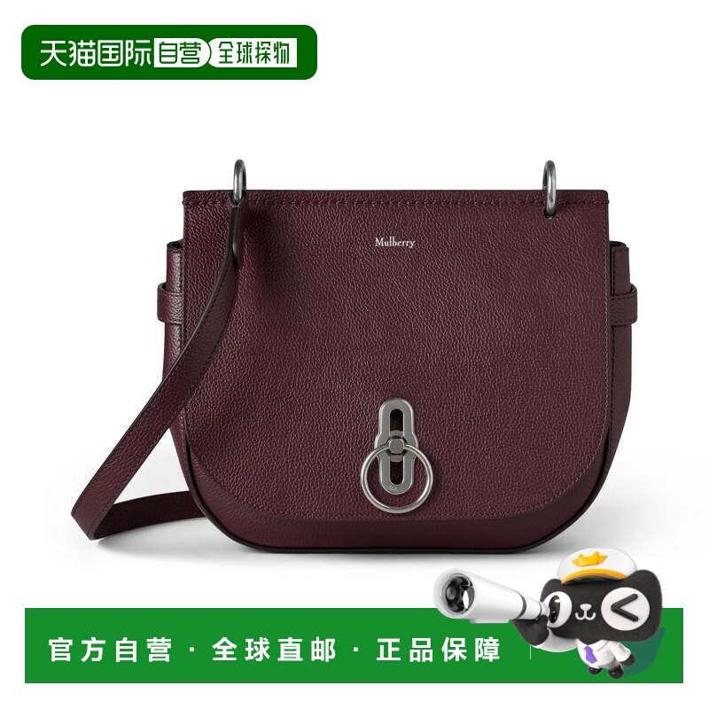 自营mulberryAmberley小背包-黑樱桃 斜挎包单肩包 美国奥莱直发