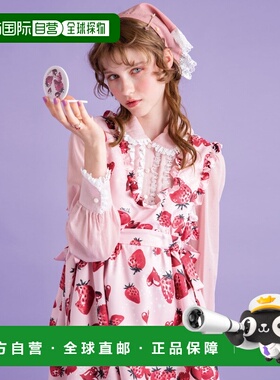 1h可退 日本直邮MILK 女装 Kiss Kiss 浪漫风荷叶边女衬衫 102541