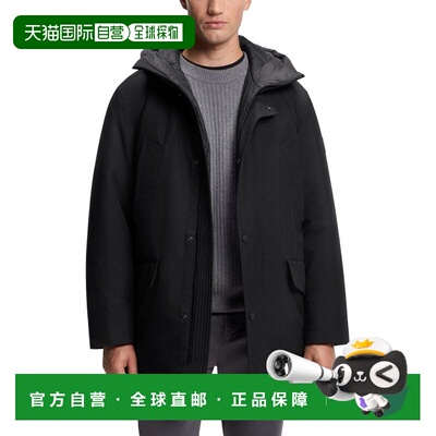 自营Hugo Boss Polyester Full-Length Men's Jacket - black 美