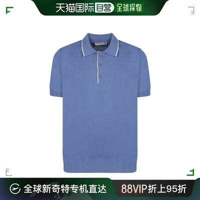 香港直邮潮奢 Canali 康钠丽 男士 短袖Polo衫 C0997MK01148