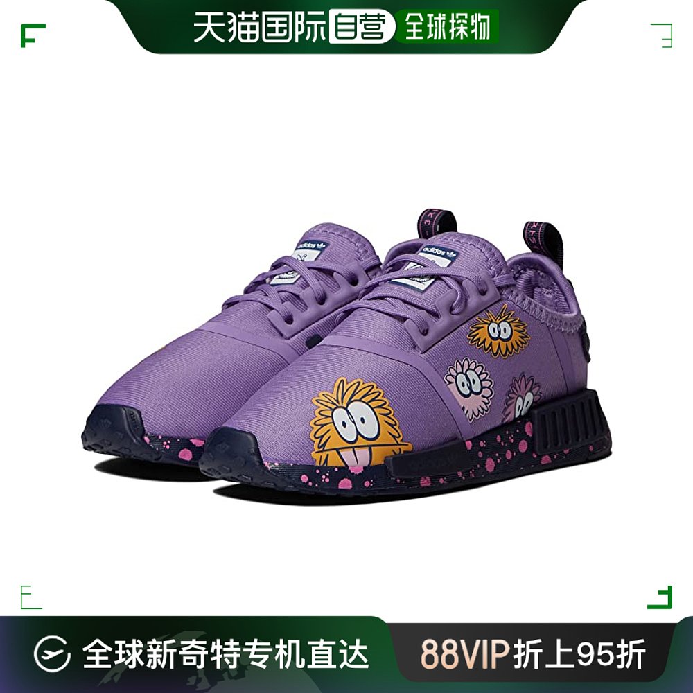 香港直邮潮奢 Adidas Originals 女童 NMD_R1 EL I 运动休闲鞋(儿