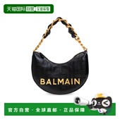 女士斜挎包 FN1BQ954LETF0PA AW2025 香港直邮BALMAIN 黑色 Shoul