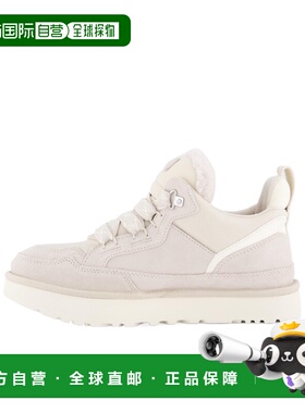 香港直邮UGG 男士运动鞋 1170750SKP SS2025 白色 LOWMEL 系带休
