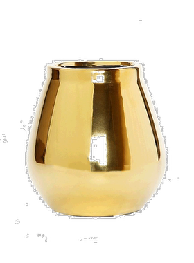 自营 vivience抛光金花蕾花瓶 - 橙色 美国奥莱直发