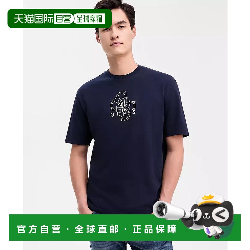 1h可退 【美国直邮】guess 男士 上装T恤
