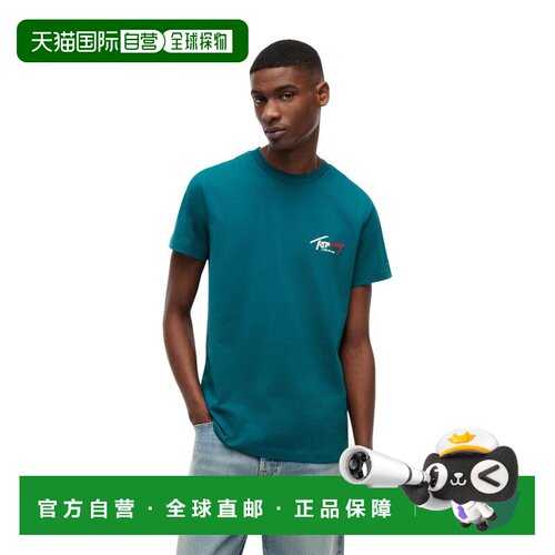 香港直邮TOMMY HILFIGER 男士T恤 DM0DM22538L8J AW支付后1h可退
