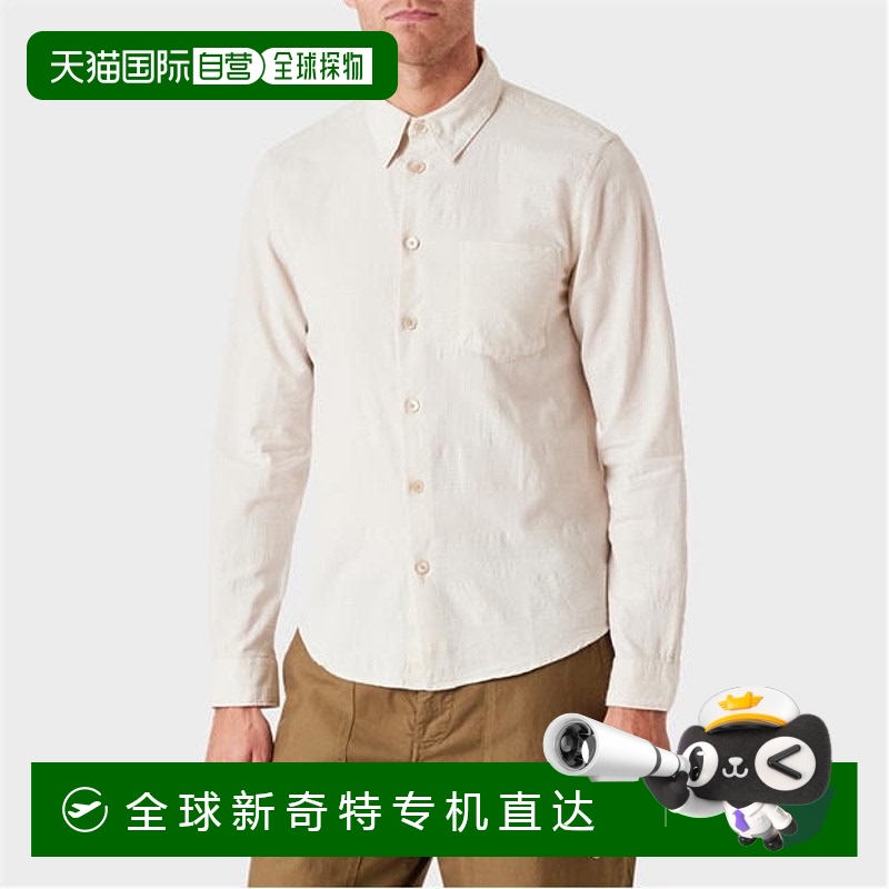 香港直邮潮奢 Paul Smith 保罗 史密斯 男士 Sn51 拼布衬衫