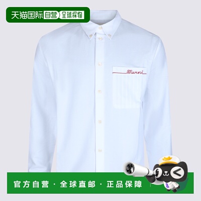 香港直邮MARNI 男士衬衫 CUMU0366QSUTC56600W01 SS2026 白色
