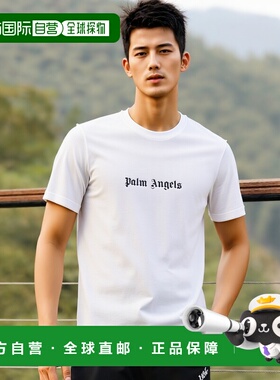欧洲直邮PALM ANGELS 男士T恤PMAA089C99JER0030110短袖男装